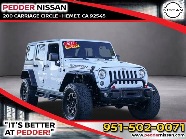 2017 Jeep Wrangler Unlimited Rubicon Hard Rock 4x4 for sale in Murrieta, CA