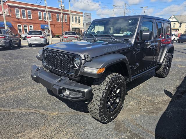 2024 Jeep Wrangler 4-Door Willys 4x4 2024 Jeep Wrangler 4-Door Willys 4x4