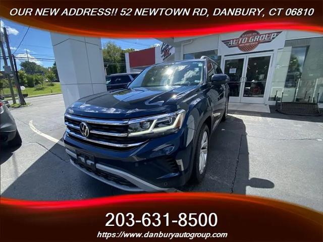 2021 Volkswagen Atlas 3.6L V6 SEL for sale in DANBURY, CT