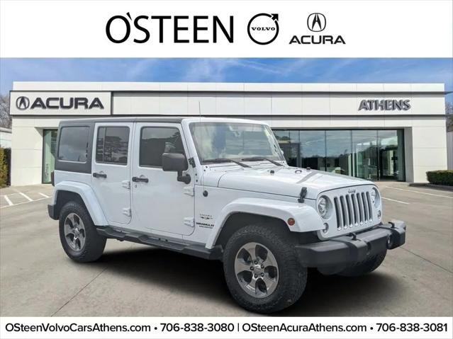 2017 Jeep Wrangler Unlimited Sahara 4x4 for sale in Athens, GA