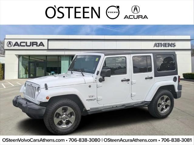 2017 Jeep Wrangler Unlimited Sahara 4x4 for sale in Athens, GA
