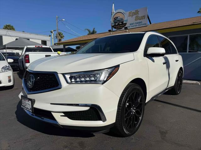 2018 Acura MDX w/Technology Package  AcuraWatch Plus Pkg for sale in La Mesa, CA