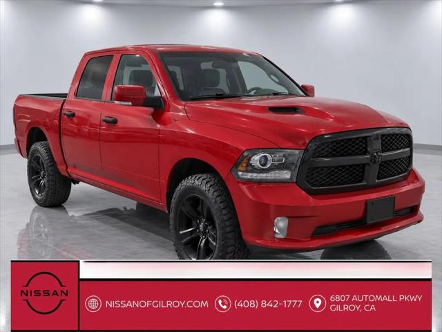 2017 Ram 1500 Night Crew Cab 4x4 57 Box for sale in Gillroy, CA