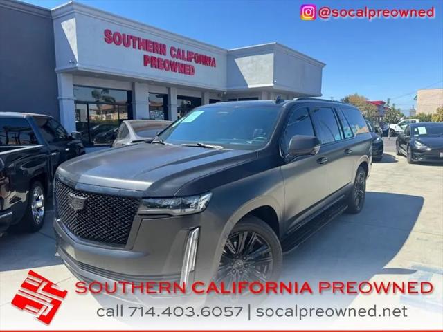 2021 Cadillac Escalade ESV 4WD Sport for sale in Stanton, CA