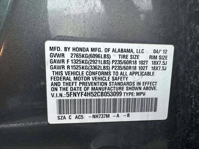 2012 Honda Pilot EX-L