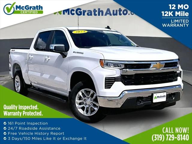 2024 Chevrolet Silverado 1500 4WD Crew Cab Short Bed LT with 2FL for sale in Dubuque, IA