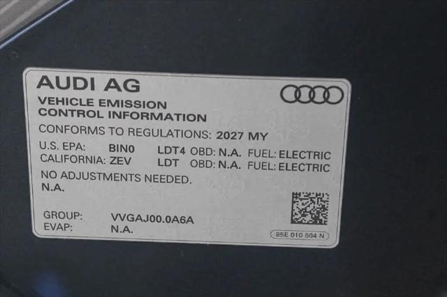 2027 Audi Q6 e-tron Premium quattro