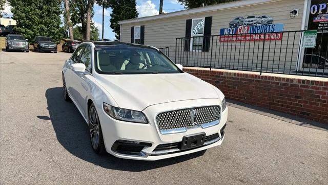 2017 Lincoln Continental Reserve for sale in Raleigh, NC