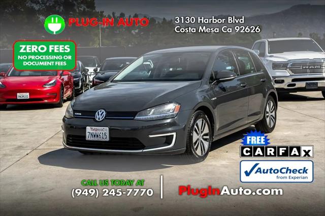 2016 Volkswagen e-Golf SEL Premium for sale in Costa Mesa, CA