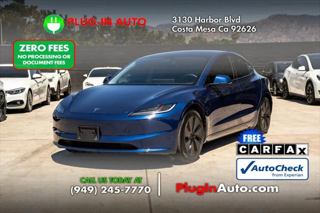 2025 Tesla Model 3 Long Range Rear-Wheel Drive for sale in Costa Mesa, CA