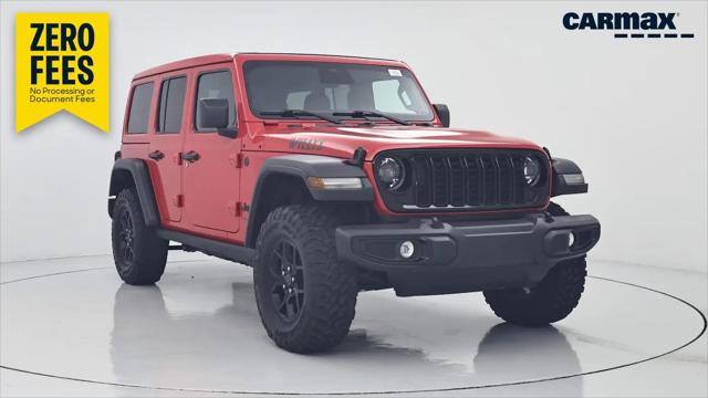 2025 Jeep Wrangler 4-Door Willys 4x4 for sale in Knoxville, TN