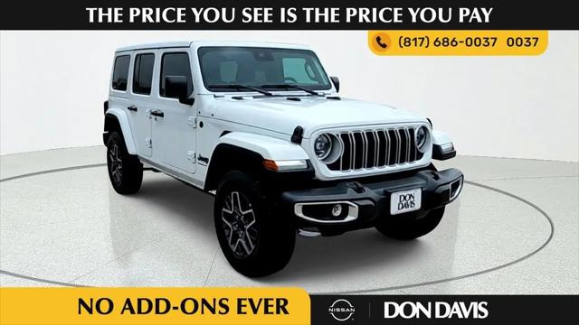 2025 Jeep Wrangler 4-Door Sahara 4x4 for sale in ARLINGTON, TX