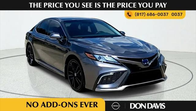 2022 Toyota Camry XSE Hybrid for sale in ARLINGTON, TX
