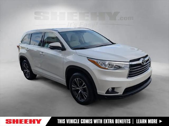 2016 Toyota Highlander XLE V6 for sale in Cockeysville, MD
