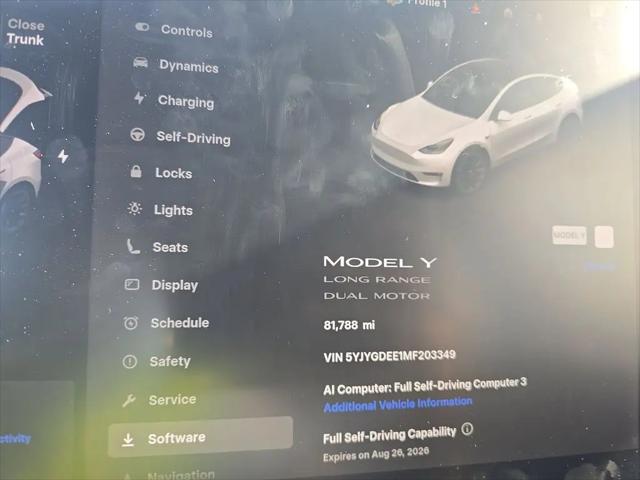 2021 Tesla Model Y Long Range Dual Motor All-Wheel Drive