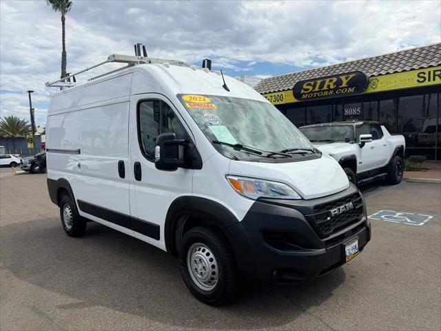 2024 Ram ProMaster 2500 Cargo Van Tradesman High Roof 136 WB w/Pass Seat for sale in San Diego, CA