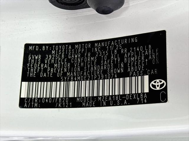 2026 Toyota Corolla LE