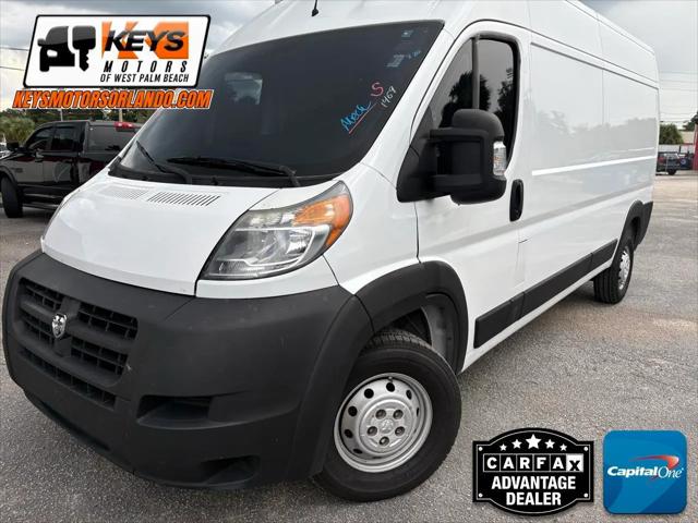 2018 Ram ProMaster 2500 Cargo Van High Roof 159 WB for sale in Orlando, FL