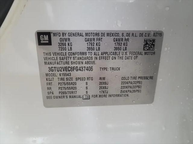 2015 GMC Sierra 1500 SLT