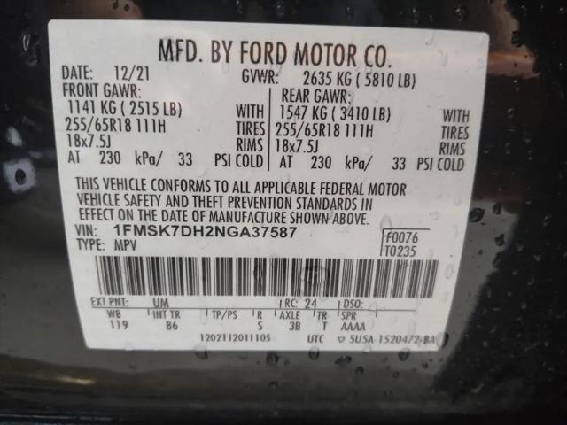 2022 Ford Explorer XLT
