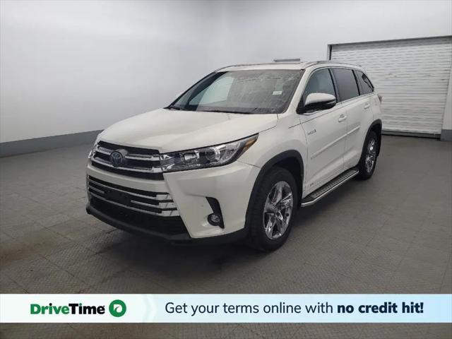 2019 Toyota Highlander Hybrid Limited Platinum for sale in Owings Mills, MD