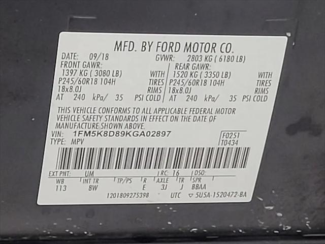 2019 Ford Explorer XLT