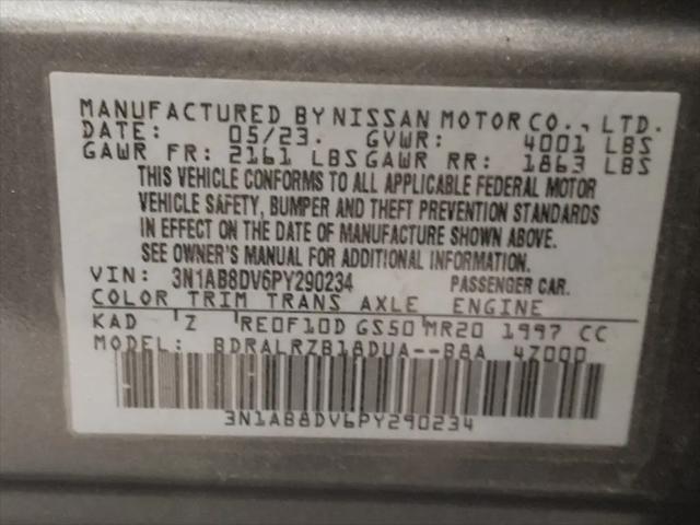 2023 Nissan Sentra SR Xtronic CVT