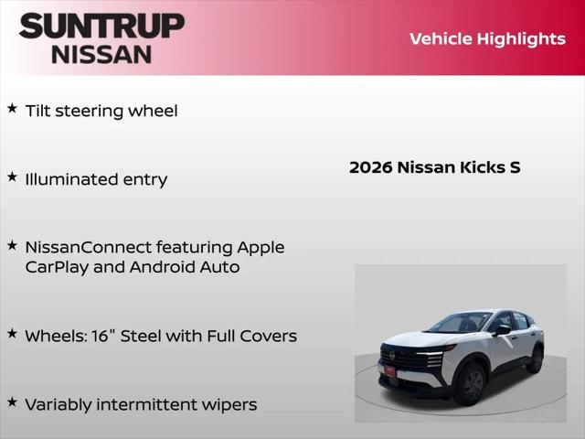 2026 Nissan Kicks S