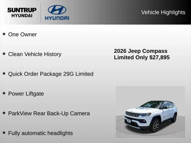 2026 Jeep Compass Limited