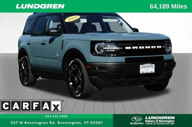 2022 Ford Bronco Sport Outer Banks for sale in Bennington, VT