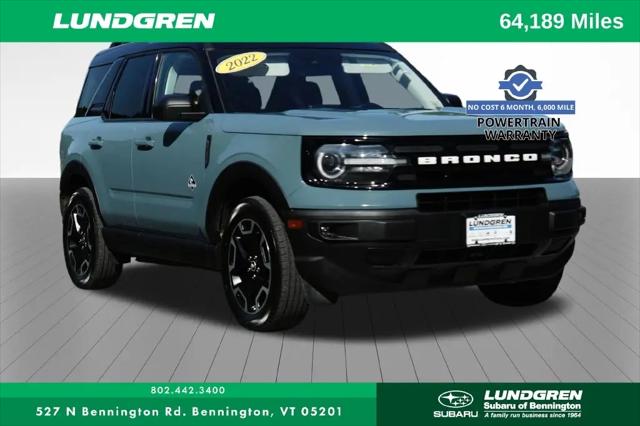 2022 Ford Bronco Sport Outer Banks for sale in Bennington, VT