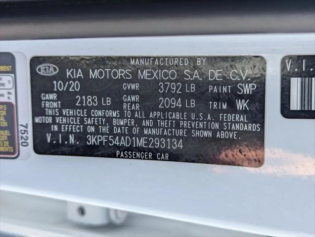 2021 Kia Forte EX