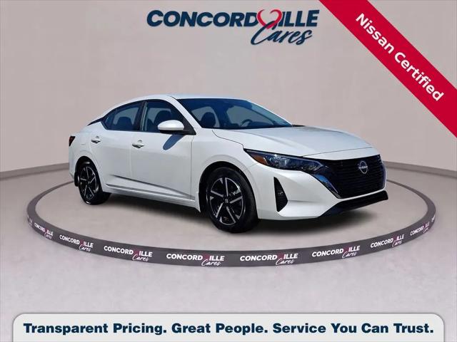 2024 Nissan Sentra SV Xtronic CVT for sale in Glen Mills, PA