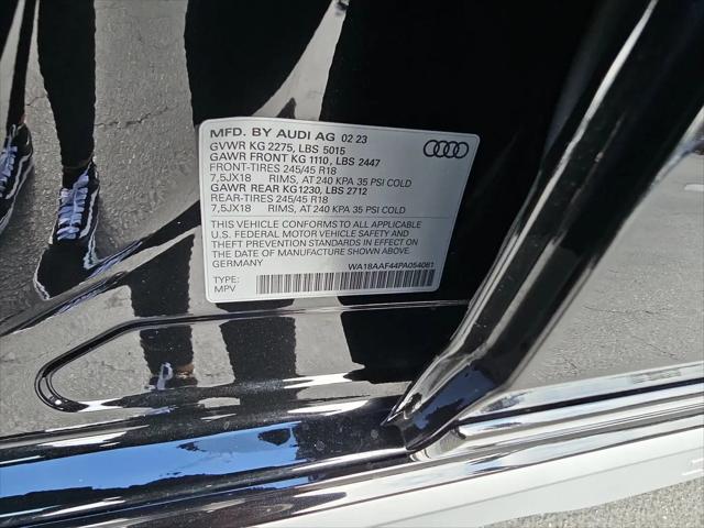 2023 Audi allroad Premium Plus 45 TFSI quattro S tronic