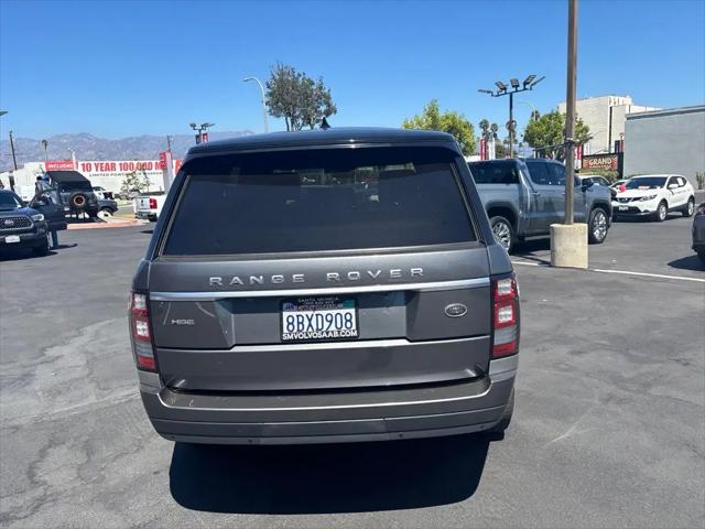 2017 Land Rover Range Rover 3.0L V6 Supercharged HSE