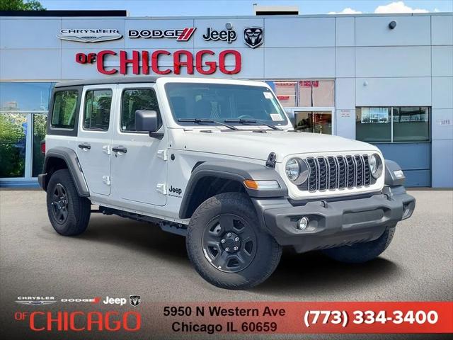 2026 Jeep Wrangler 4-Door Sport S 4x4 for sale in Chicago, IL