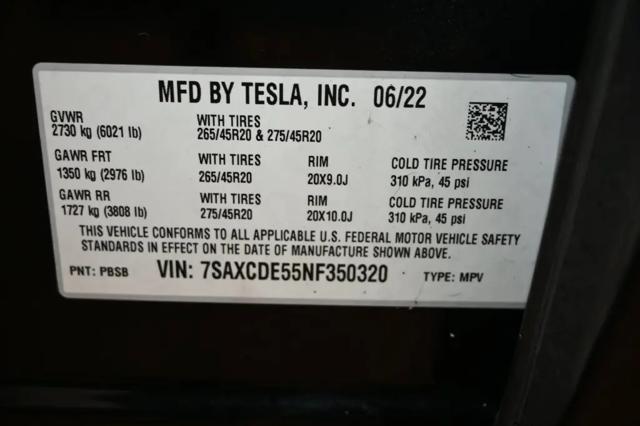 2022 Tesla Model X AWD