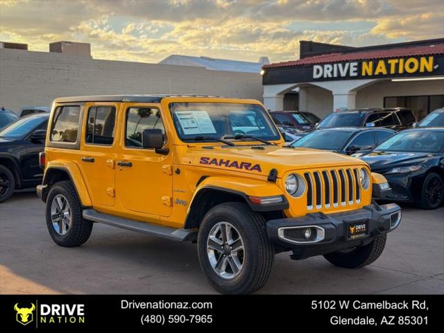 2019 Jeep Wrangler Unlimited Sahara 4x4 for sale in Glendale, AZ