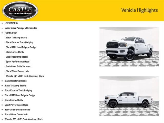 2023 Ram 2500 Limited Mega Cab 4x4 64 Box