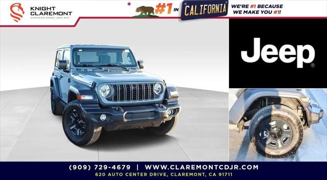 2025 Jeep Wrangler 2-Door Sport 4x4 for sale in Claremont, CA