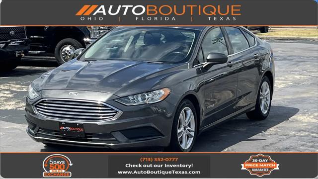 2018 Ford Fusion Hybrid SE for sale in Alvin, TX