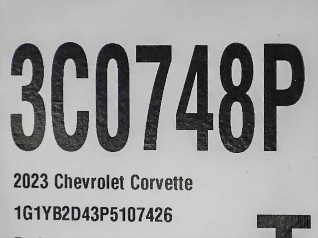 2023 Chevrolet Corvette Stingray