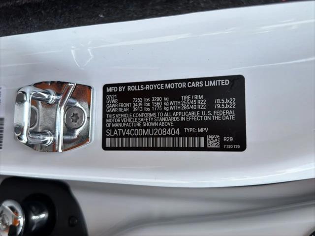 2021 Rolls-Royce Cullinan Standard