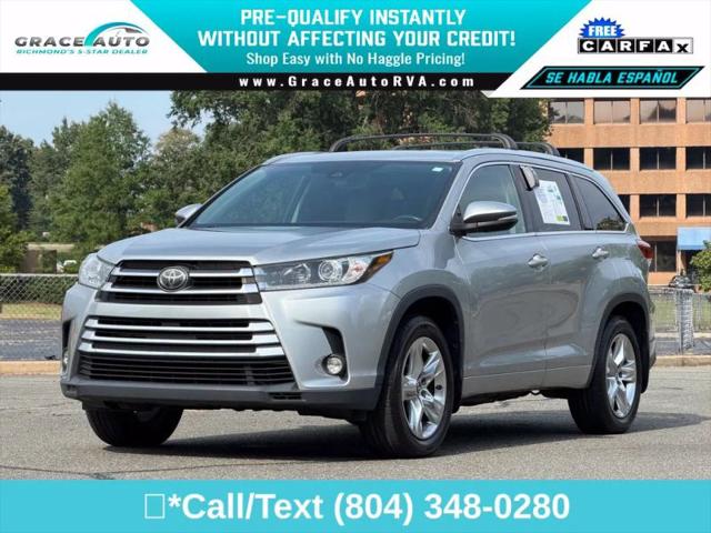 2017 Toyota Highlander Limited for sale in Richmond, VA