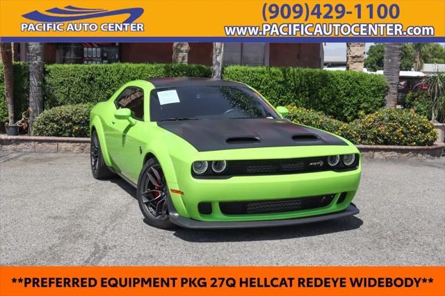 2019 Dodge Challenger SRT Hellcat Redeye Widebody for sale in Fontana, CA
