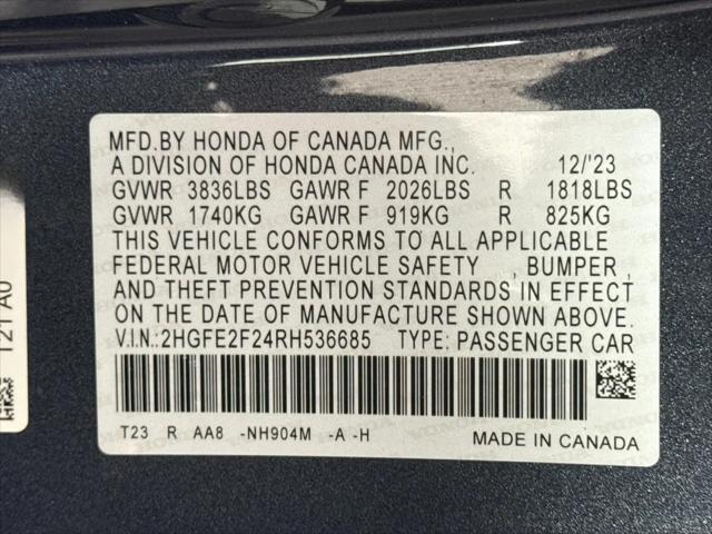 2024 Honda Civic LX