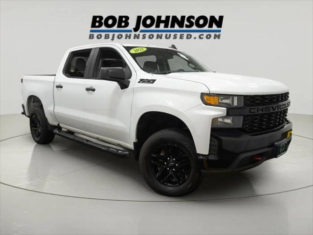 2021 Chevrolet Silverado 1500 4WD Crew Cab Short Bed Custom Trail Boss for sale in Spencerport, NY
