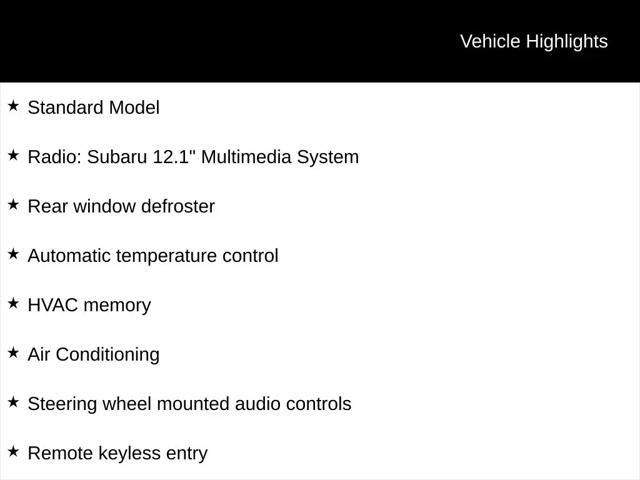 2026 Subaru Outback Premium