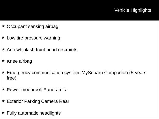 2026 Subaru Forester Premium