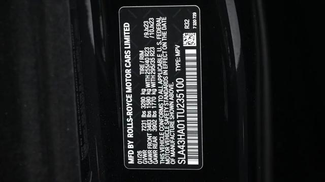2026 Rolls-Royce Cullinan Black Badge
